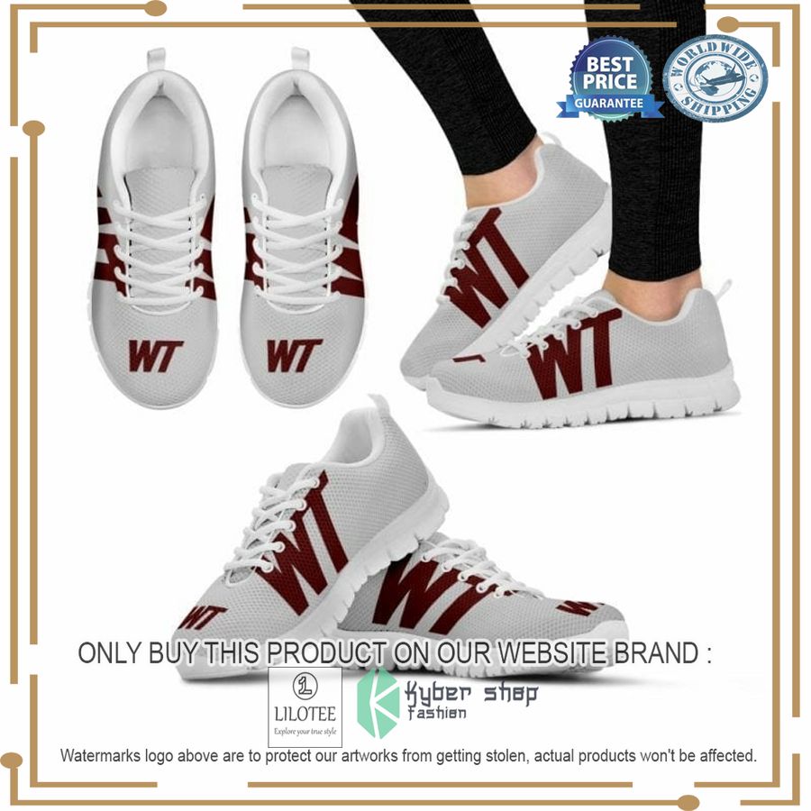 NCAA West Texas A&M Buffaloes Sneaker Shoes - LIMITED EDITION 4