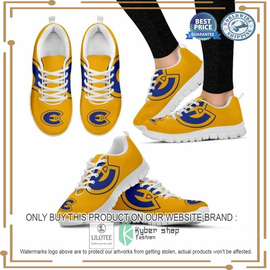 NCAA Wisconsin Eau Claire Blugolds Sneaker Shoes - LIMITED EDITION 5