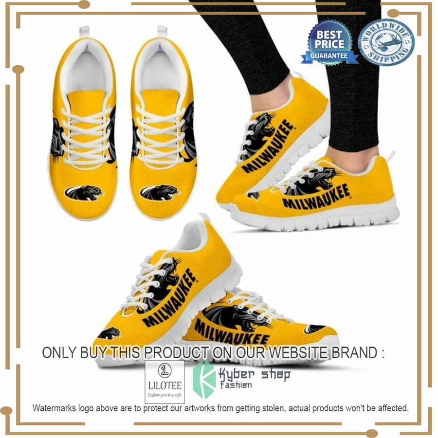 NCAA Wisconsin-Milwaukee Panthers Sneaker Shoes - LIMITED EDITION 5