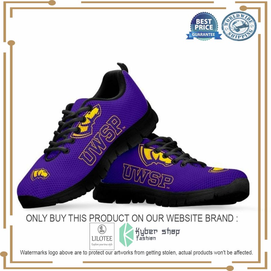 Alternative view of NCAA Wisconsin-Stevens Point Pointers Sneaker Shoes - LIMITED EDITION