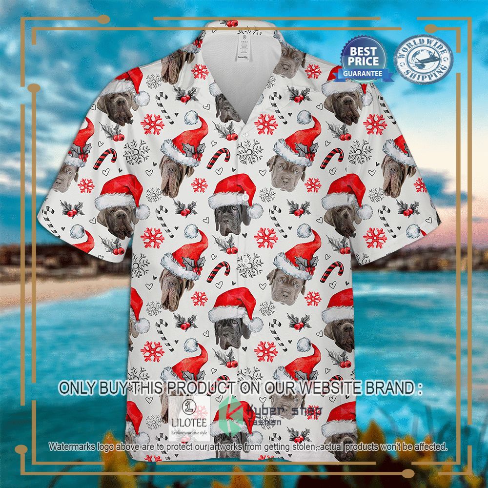 Neapolitan Christmas Hawaiian Shirt 4