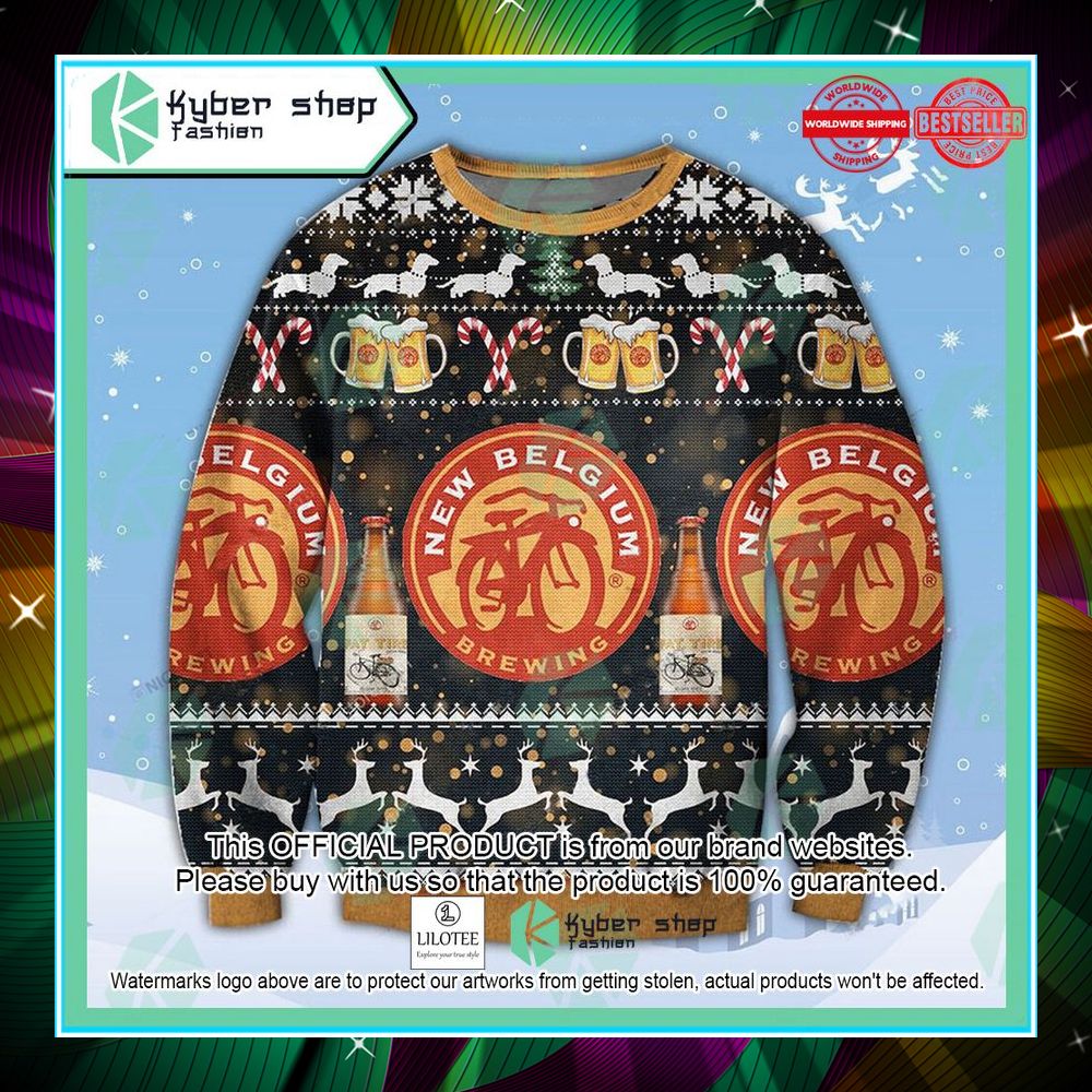 new belgium brewing christmas sweater 1 570
