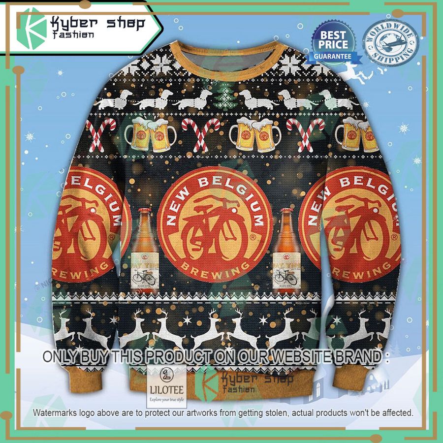 new belgium brewing ugly christmas sweater 1 48996