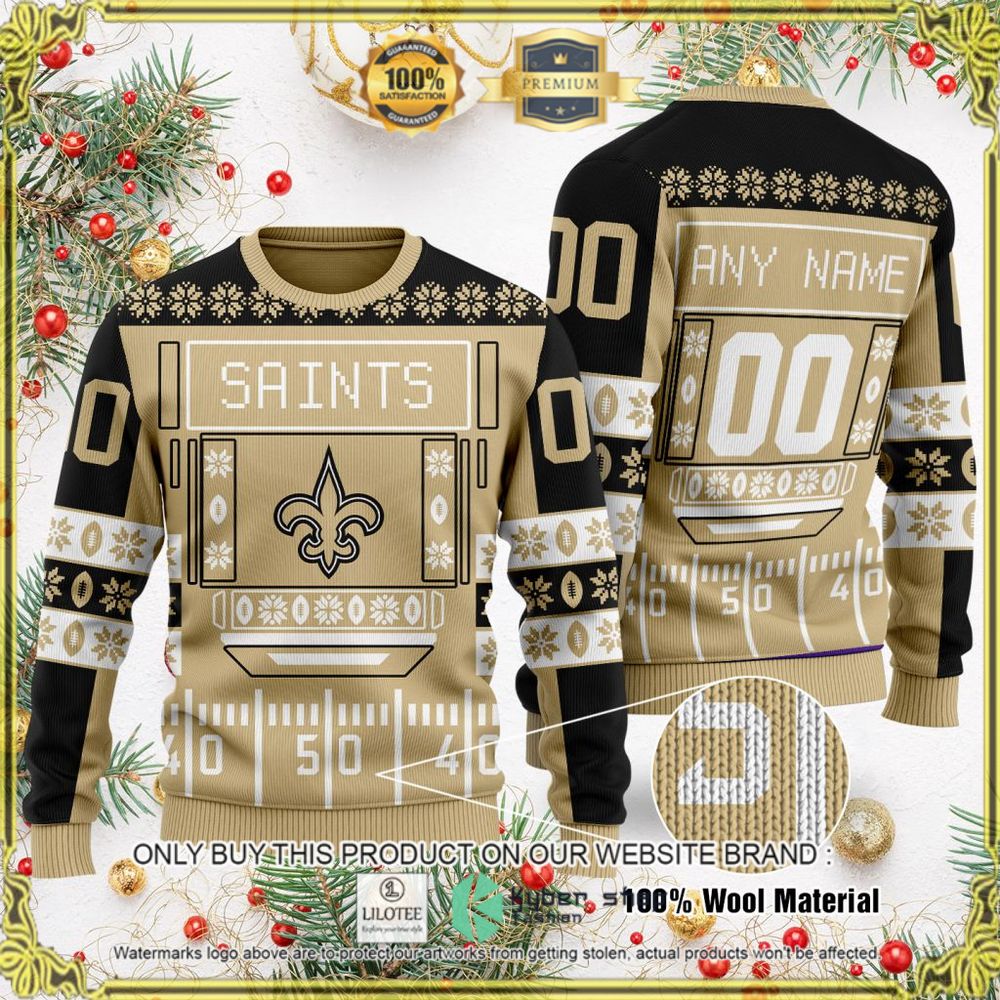 new orlaint saint nfl personalized ugly sweater 1 7989