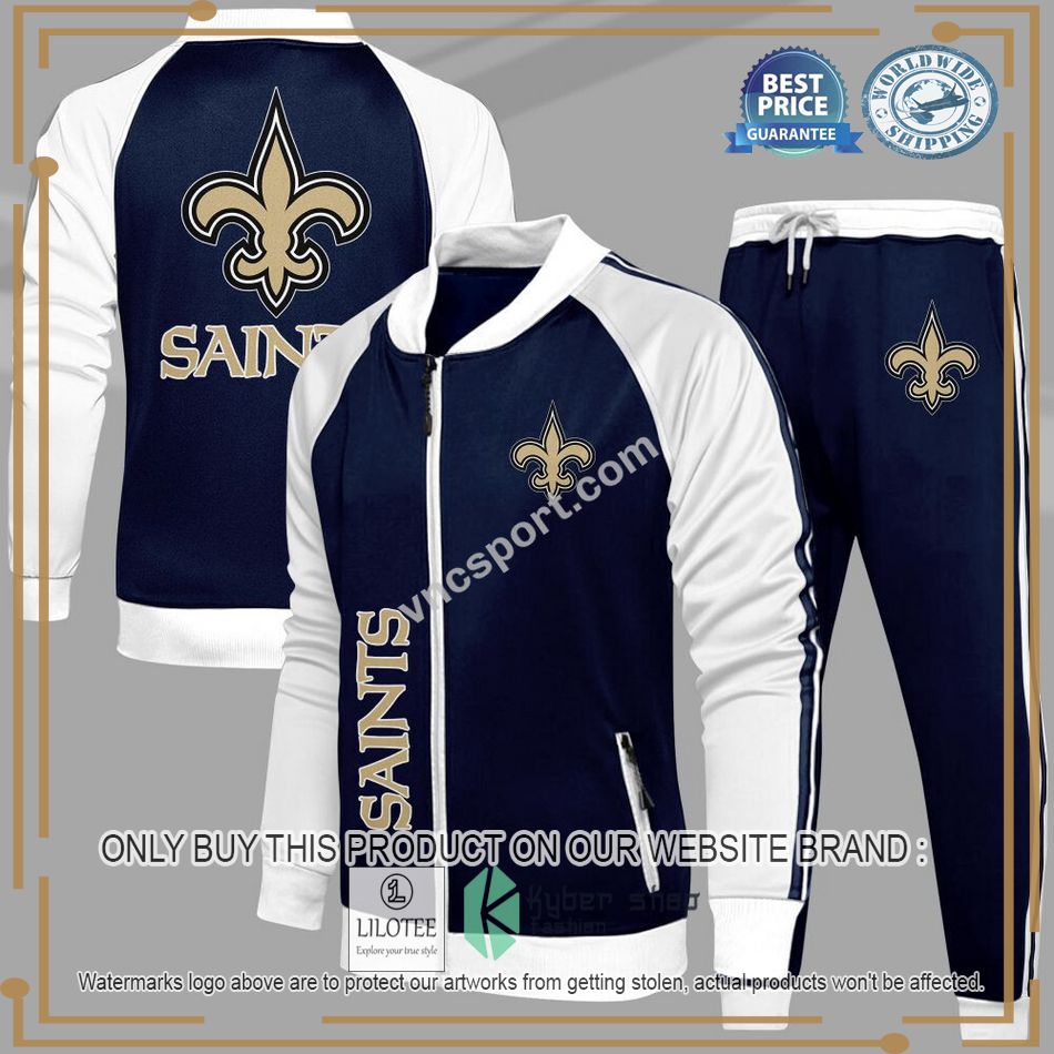 new orleans saints nfl tracksuit jacket 13 99003
