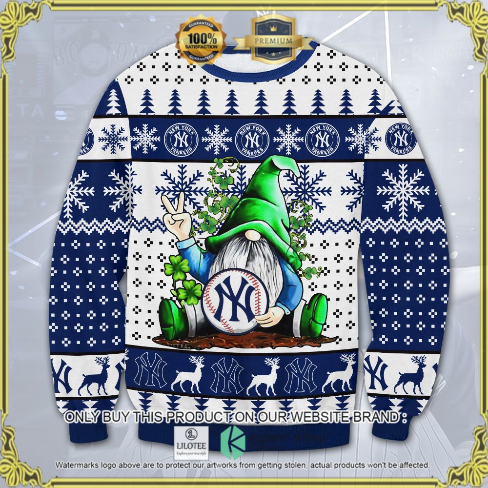 new york yankees gnome ugly sweater 1 26909