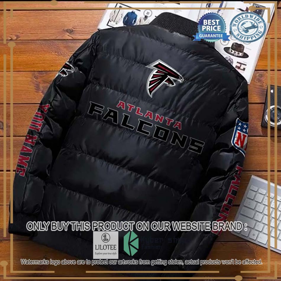 nfl atlanta falcons custom name down jacket 2 34354