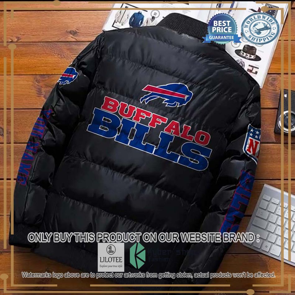 nfl buffalo bills logo helmet custom name down jacket 2 50079