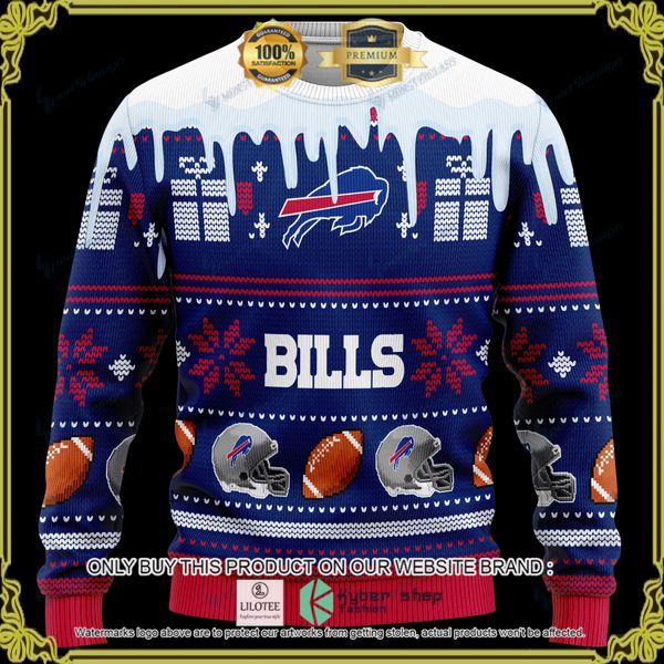 nfl buffalo bills personalized woolen knitted sweater 1 8994