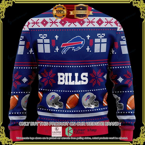 nfl buffalo bills team personalized woolen knitted sweater 1 58934