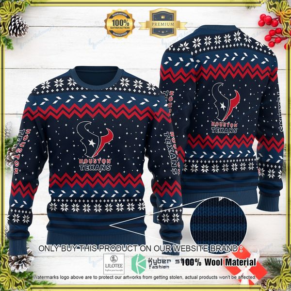 nfl houston texans woolen knitted sweater 1 52109