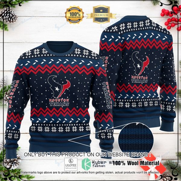 nfl houston texans woolen knitted sweater 1 77388