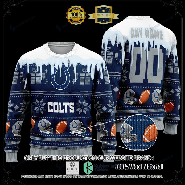 nfl indianapolis colts personalized woolen knitted sweater 1 76089