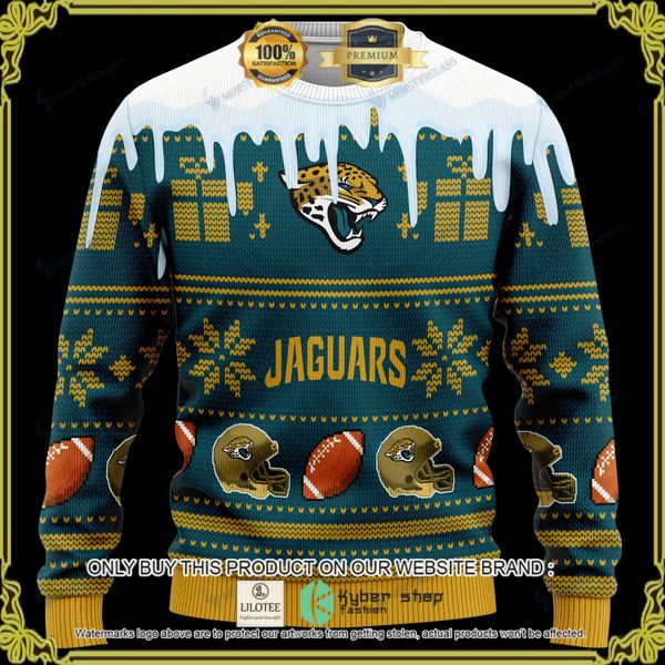 nfl jacksonville jaguars personalized woolen knitted sweater 1 57763