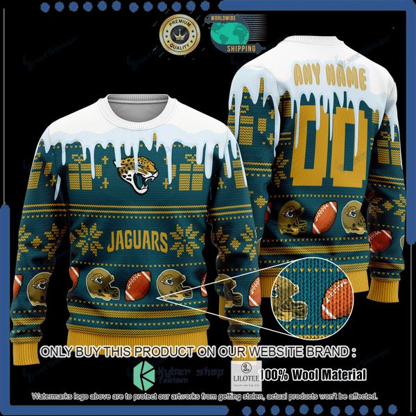 nfl jacksonville jaguars personalized woolen knitted sweater 1 89860