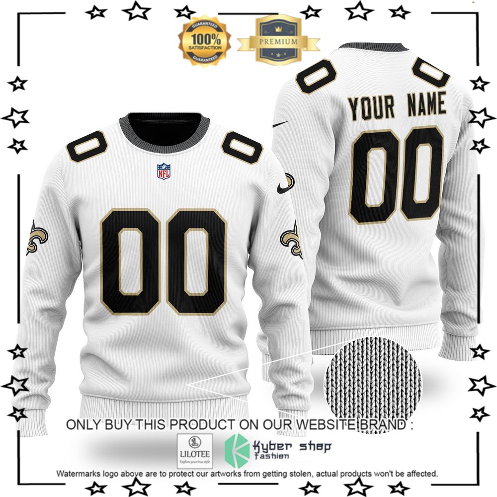 nfl new orleans saints personalized christmas sweater 1 29587