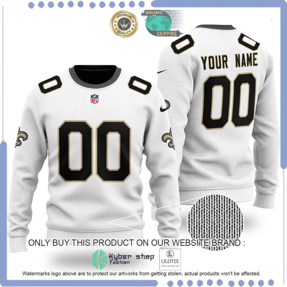 nfl new orleans saints personalized christmas sweater 1 74181