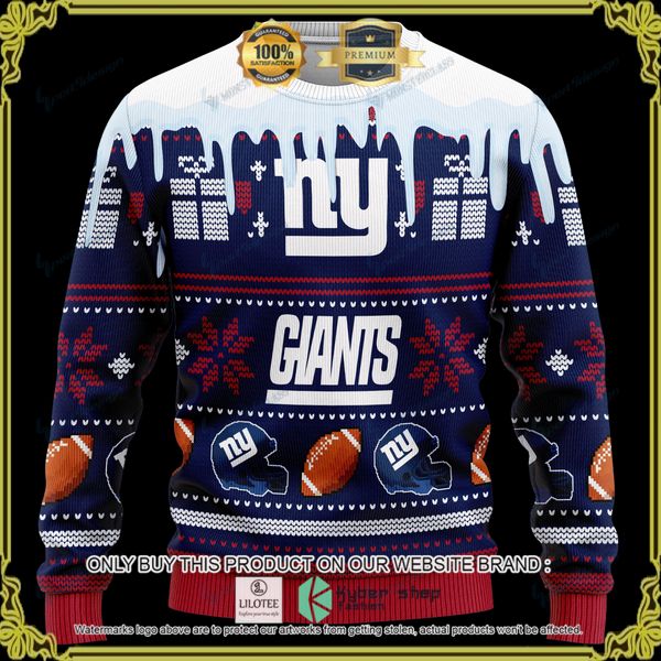 nfl new york giants personalized woolen knitted sweater 1 60249