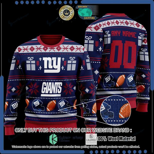 nfl new york giants team personalized woolen knitted sweater 1 68024
