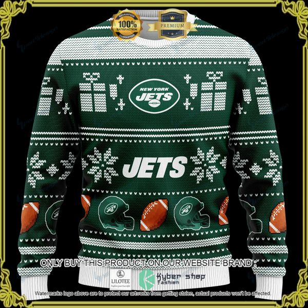 nfl new york jets team personalized woolen knitted sweater 1 75961