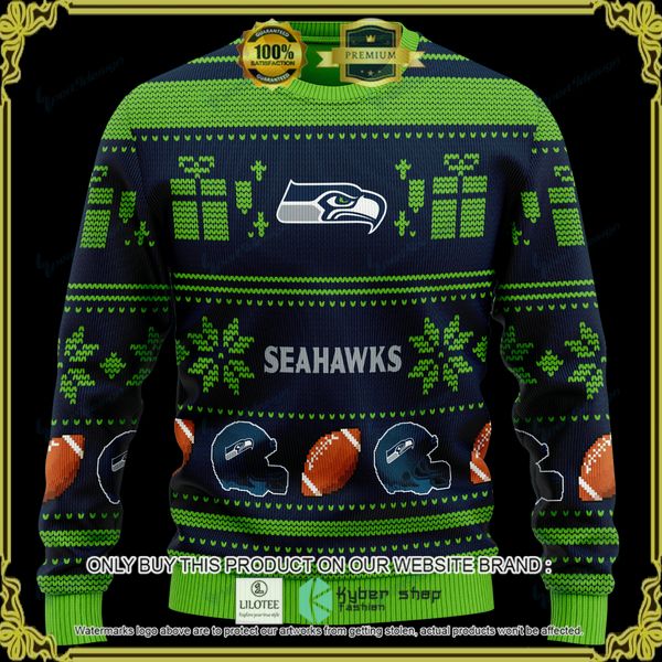 nfl seattle seahawks team personalized woolen knitted sweater 1 97926