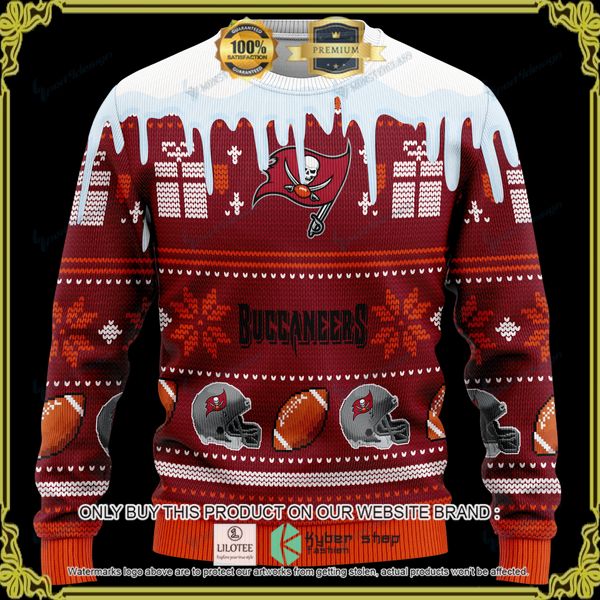 nfl tampa bay buccaneers personalized woolen knitted sweater 1 21815