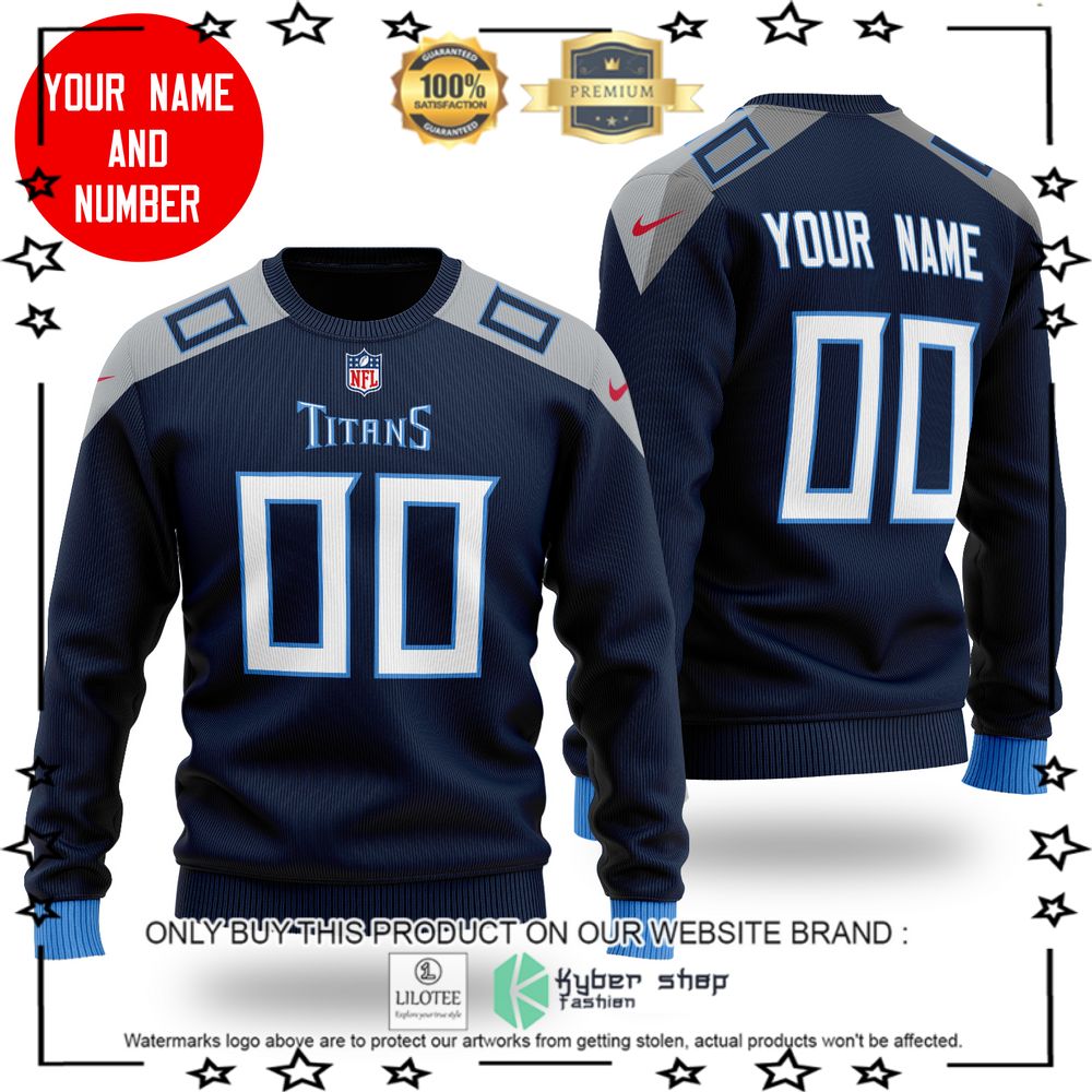 nfl tennessee titans personalized wool sweater 1 13871