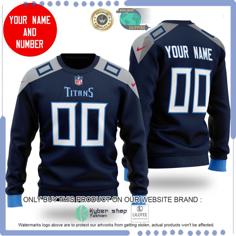 nfl tennessee titans personalized wool sweater 1 55551