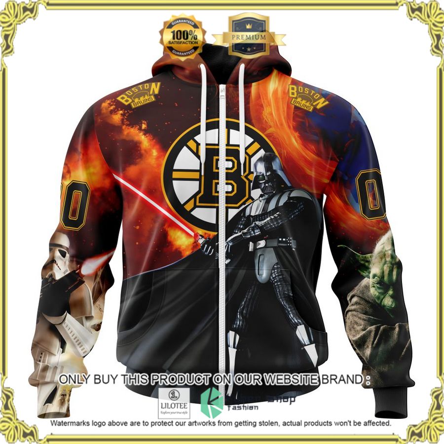 nhl boston bruins star wars personalized 3d hoodie shirt 2 6228
