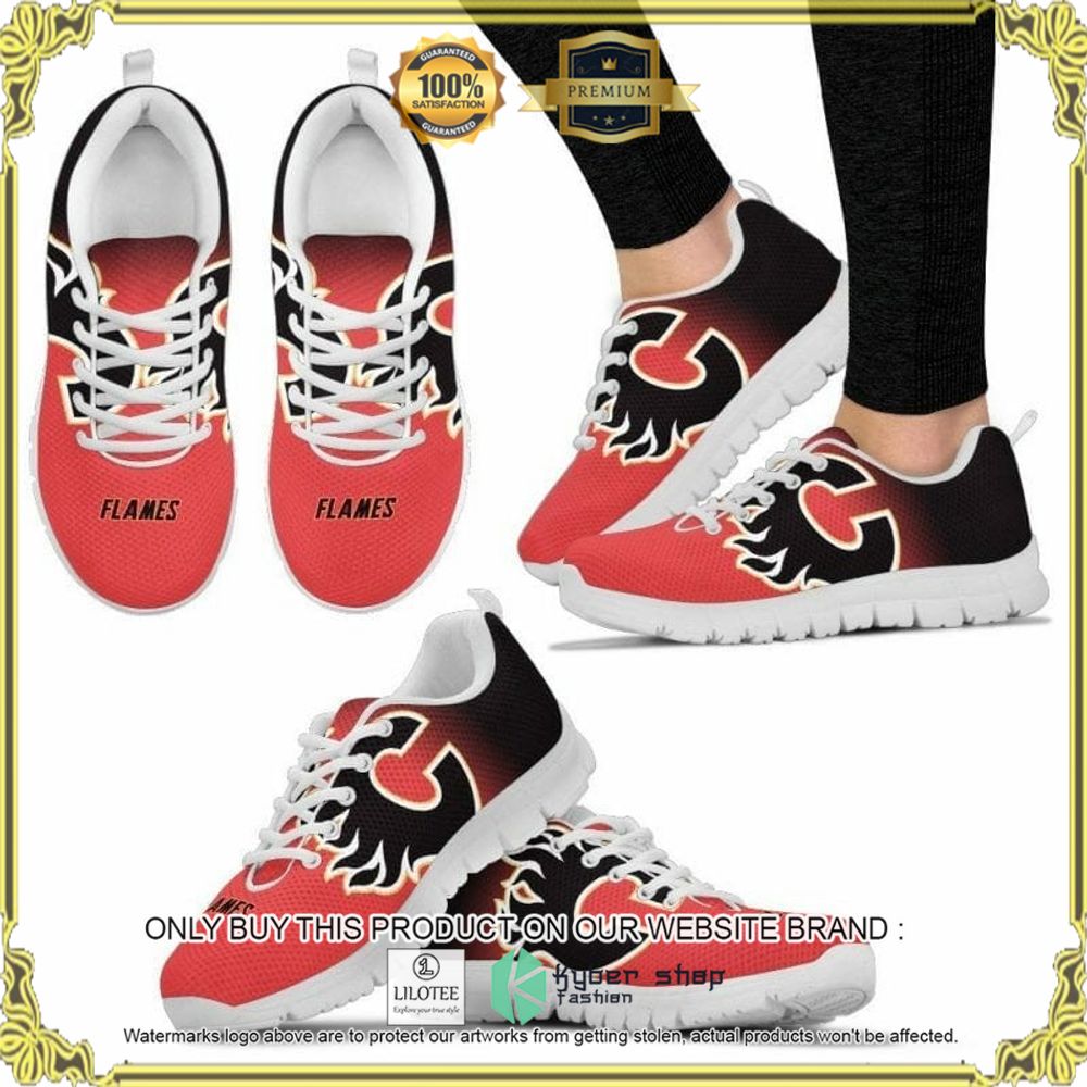 NHL Calgary Flames Running Sneaker - LIMITED EDITION 4
