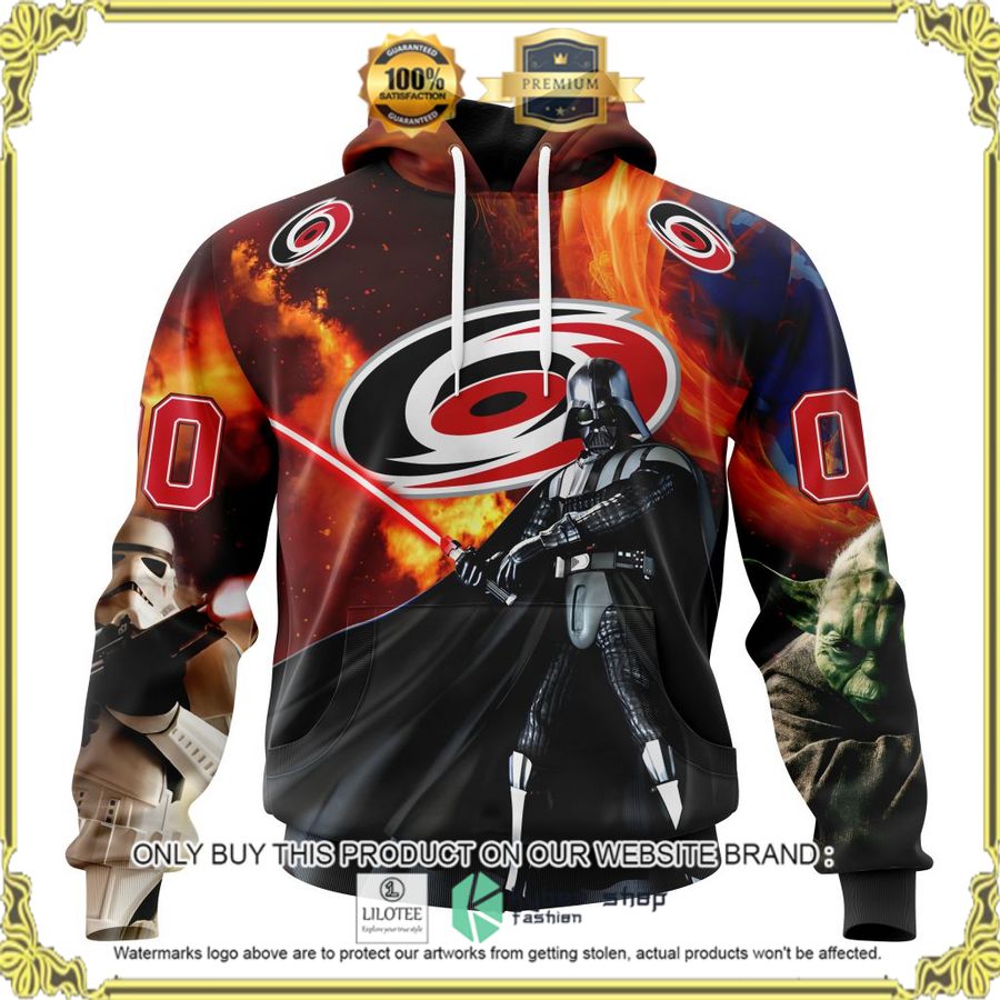 nhl carolina hurricanes star wars personalized 3d hoodie shirt 1 8602