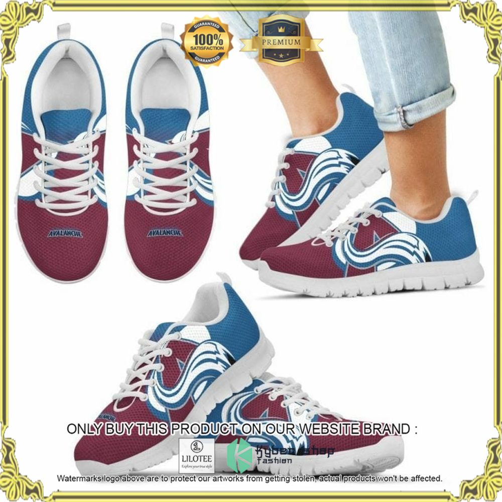 NHL Colorado Avalanche Team Running Sneaker - LIMITED EDITION 5