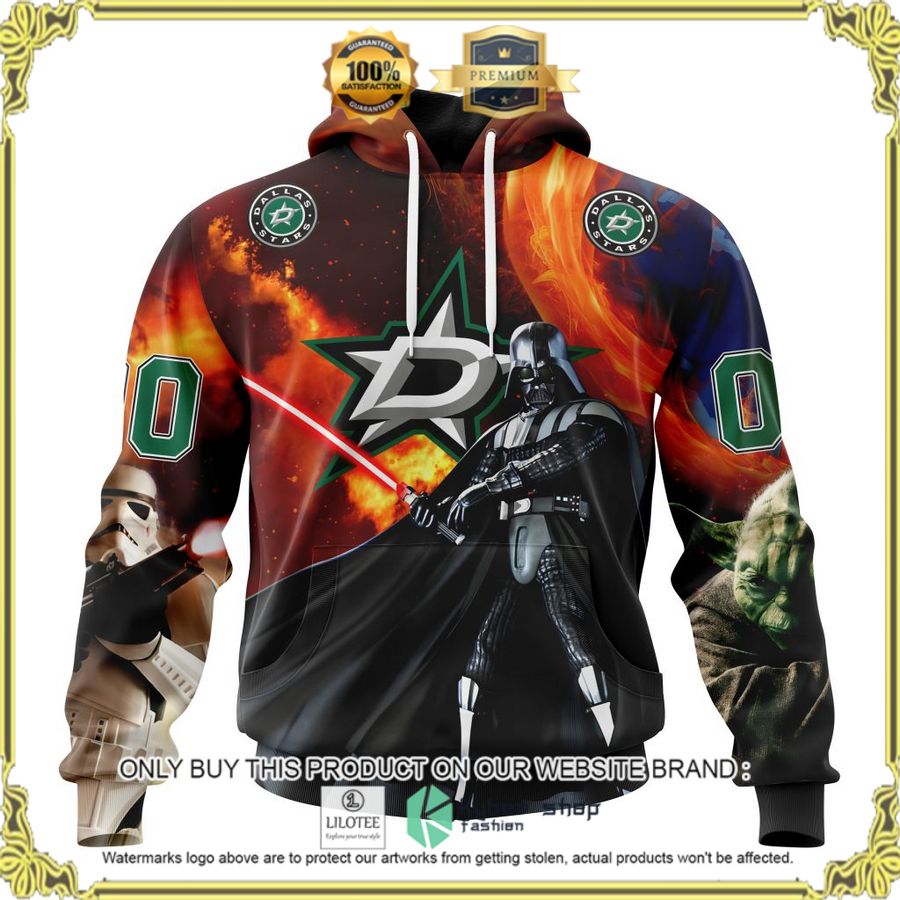 nhl dallas stars star wars personalized 3d hoodie shirt 1 54021
