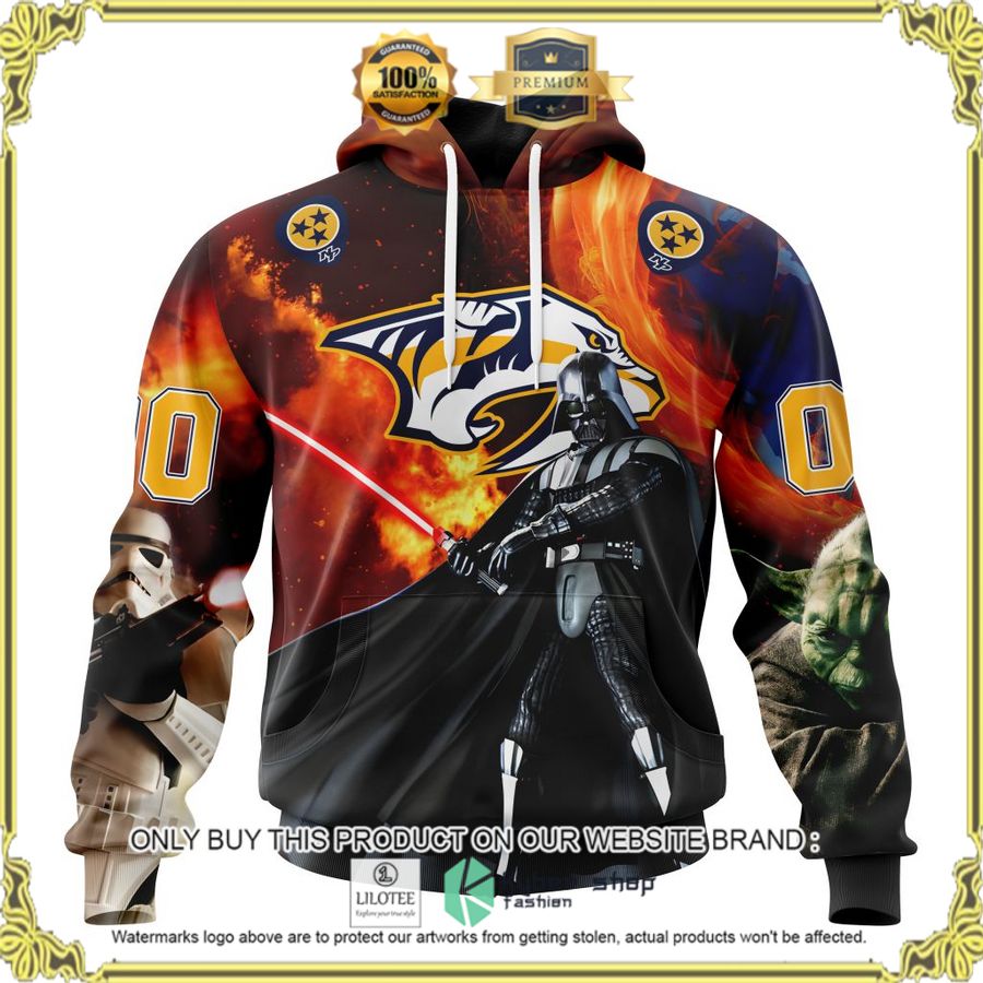 nhl nashville predators star wars personalized 3d hoodie shirt 1 26928