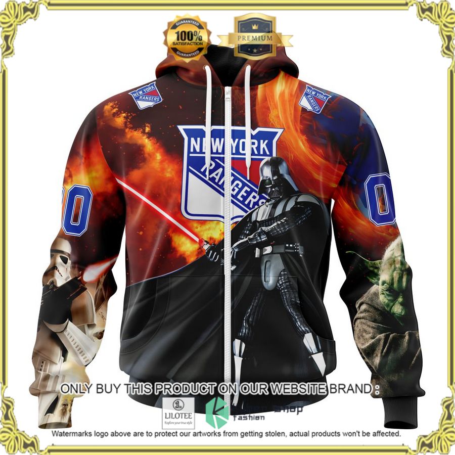nhl new york rangers star wars personalized 3d hoodie shirt 2 71457