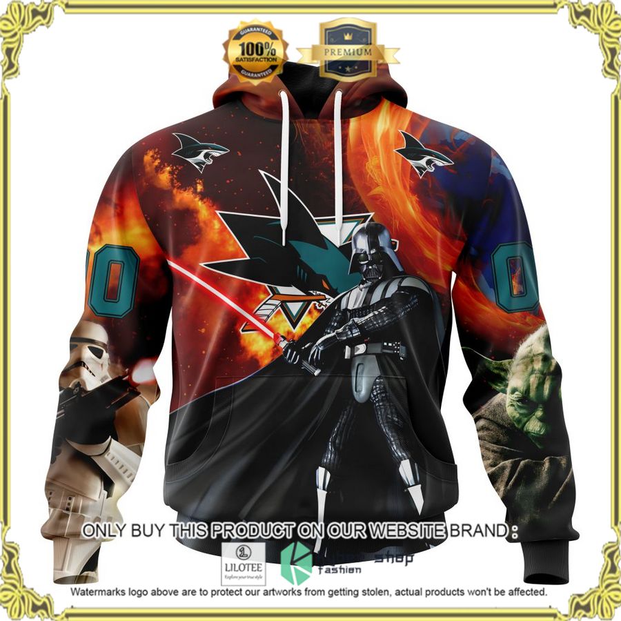 nhl san jose sharks star wars personalized 3d hoodie shirt 1 54640