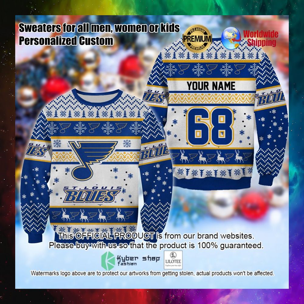 nhl st louis blues personalized christmas sweater 1 115