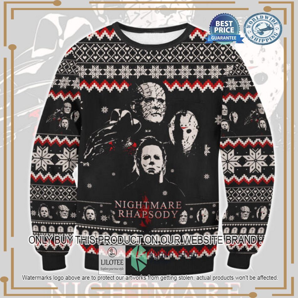 nightmare rhapsody knitted sweater 1 34683