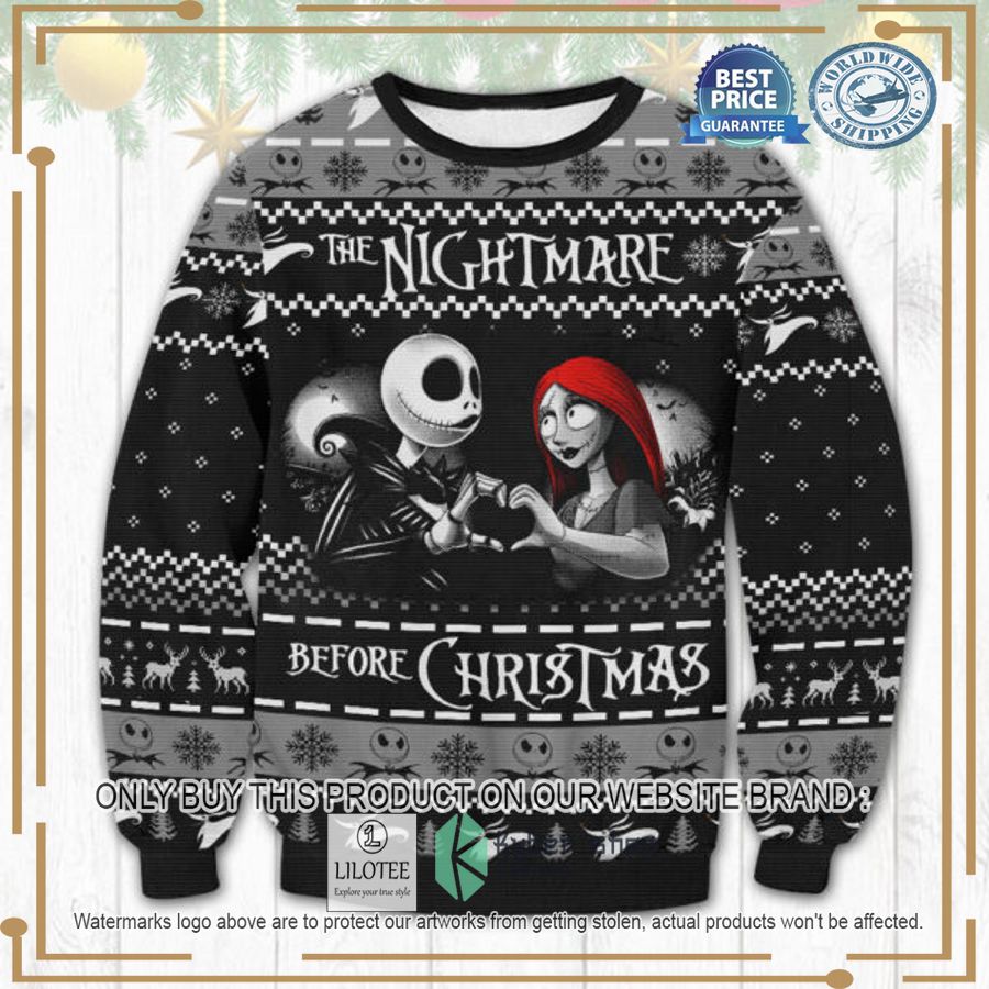 Nightmare Xmas Ugly Christmas Sweater - LIMITED EDITION 3