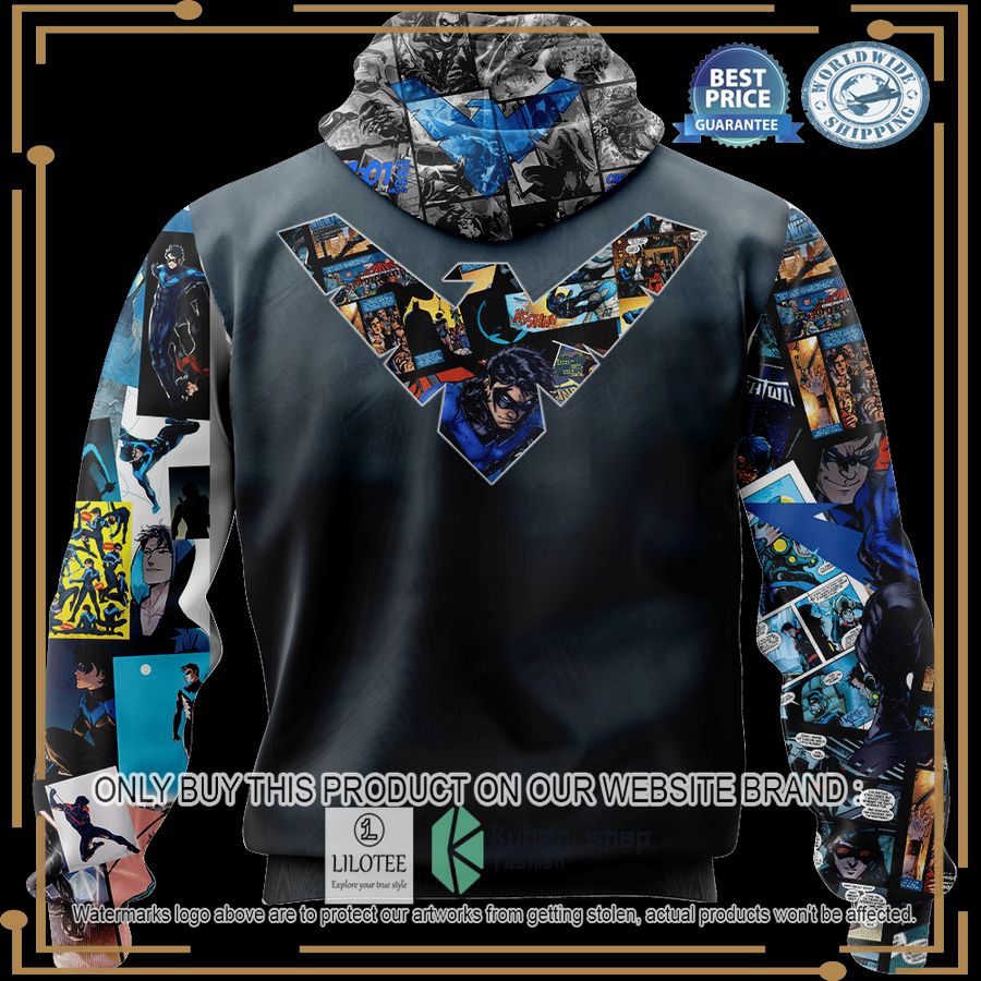 nightwing dc comics universe hoodie hoodie mask 2 51916