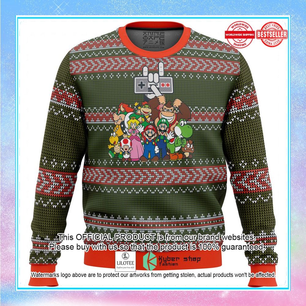 nintendo christmas sweater 1 285