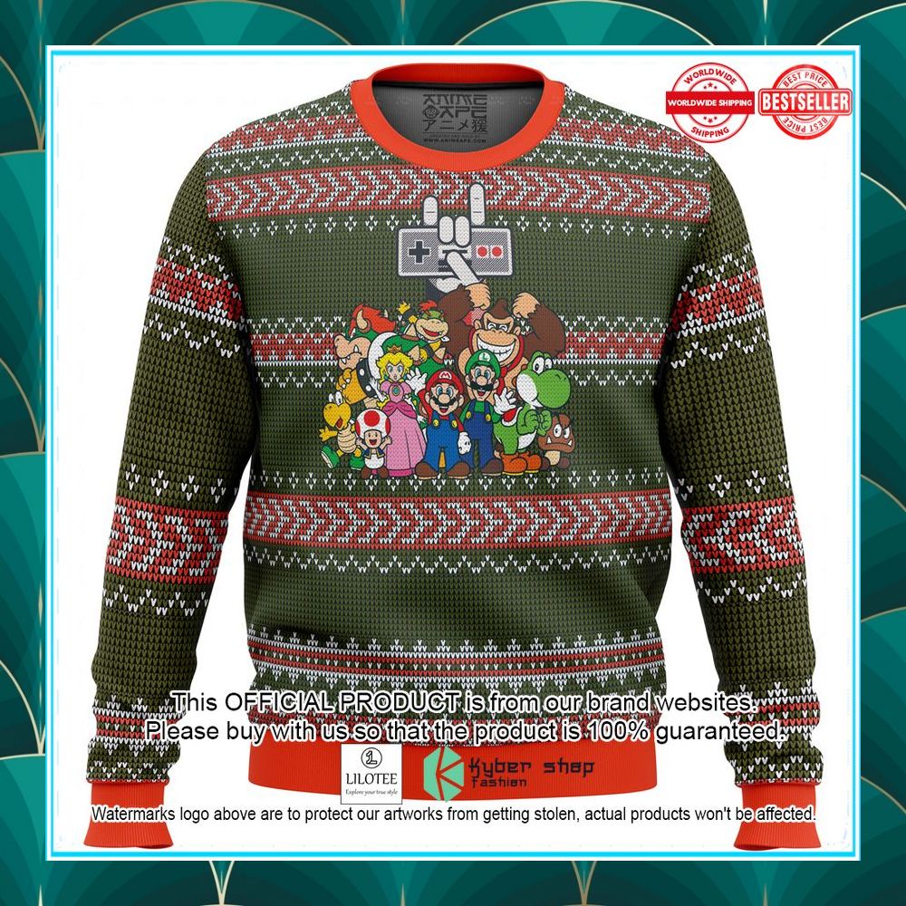 nintendo christmas sweater 1 546