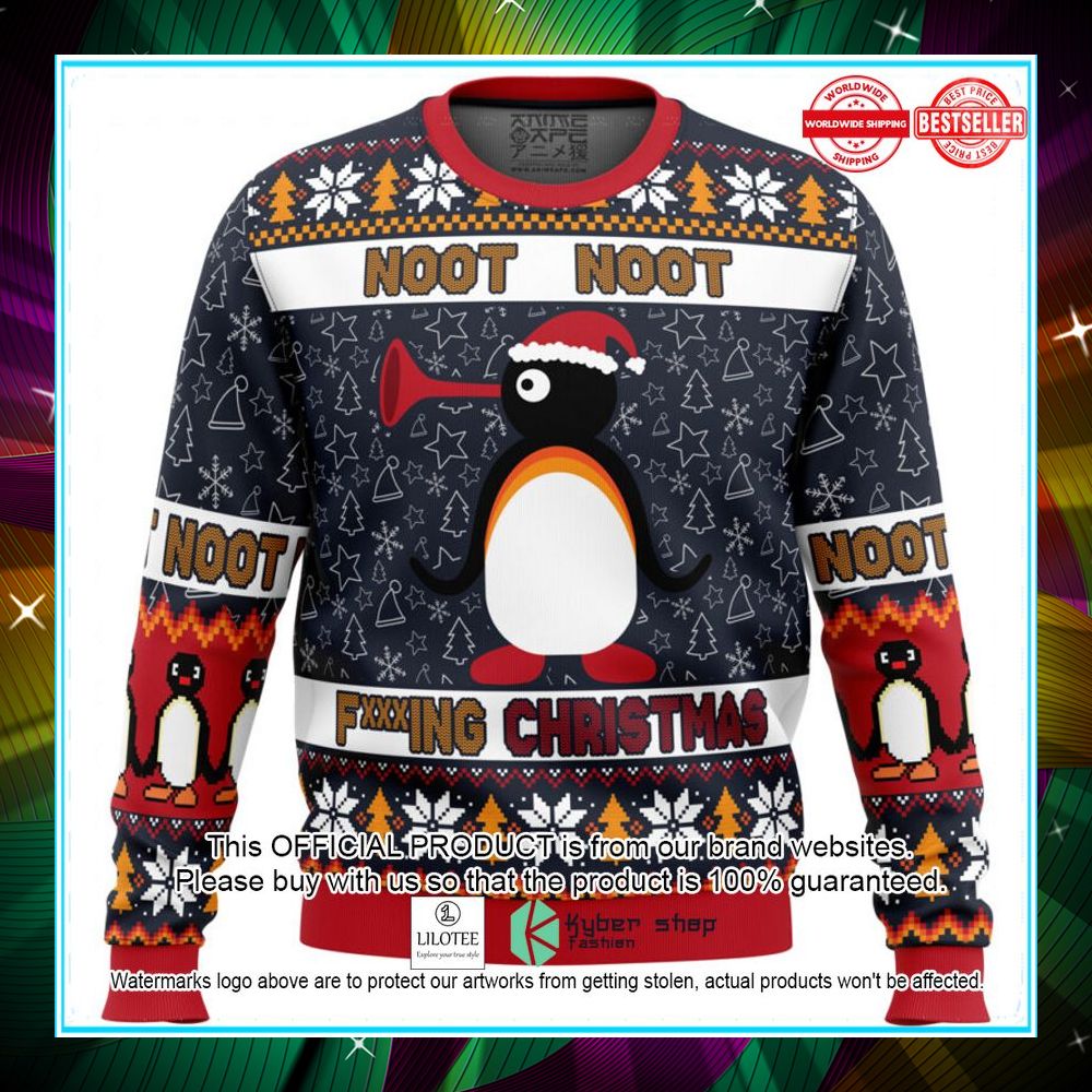 Noot Christmas Pingu Sweater Christmas 3 noot christmas pingu sweater christmas 1 612