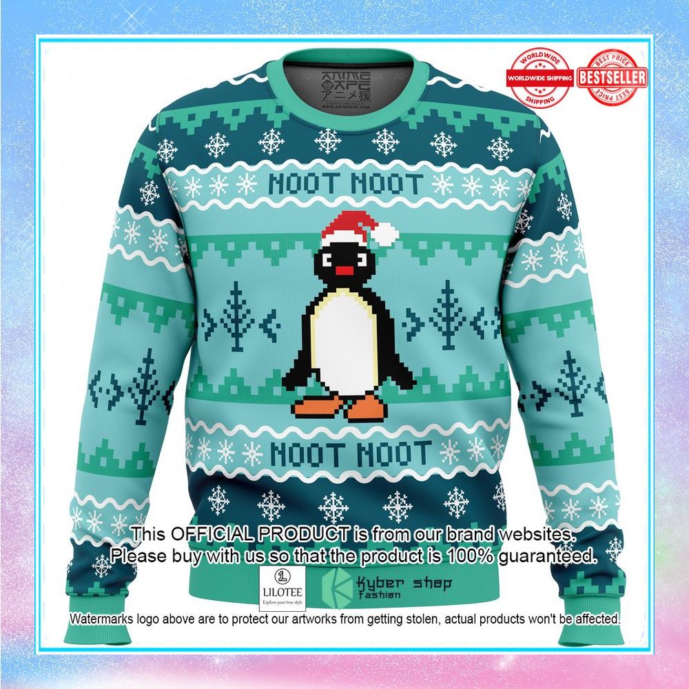 noot noot pingu christmas sweater 1 404