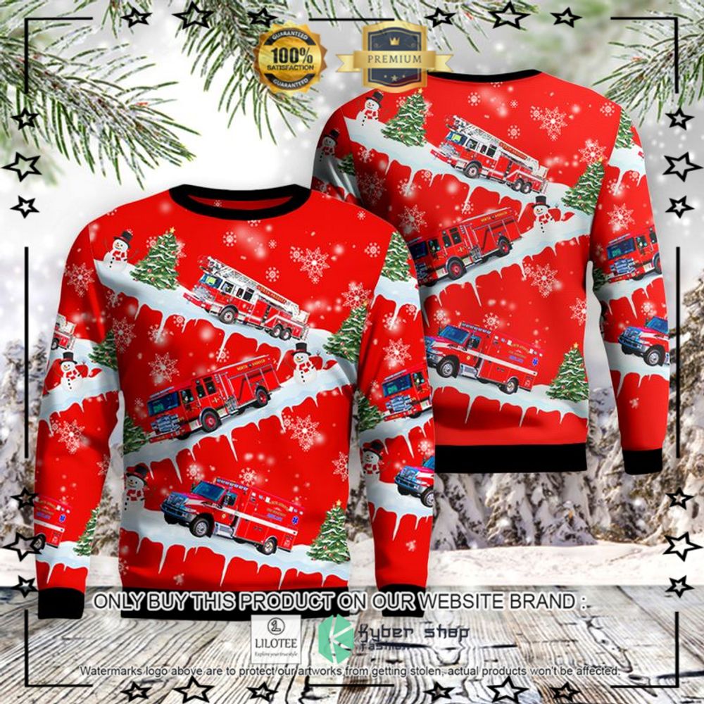 north andover massachusetts north andover fire department christmas sweater 1 59189
