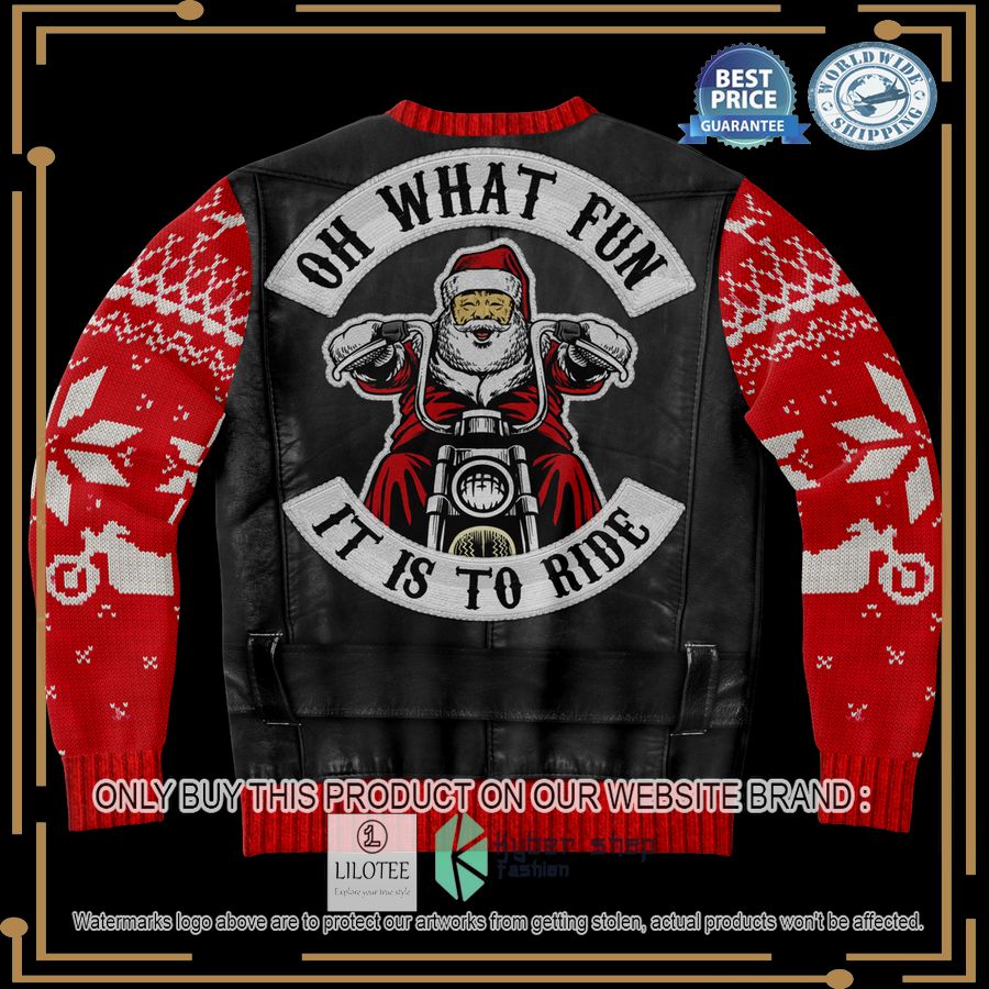 oh what fun it is to ride christmas sweater 2 63290