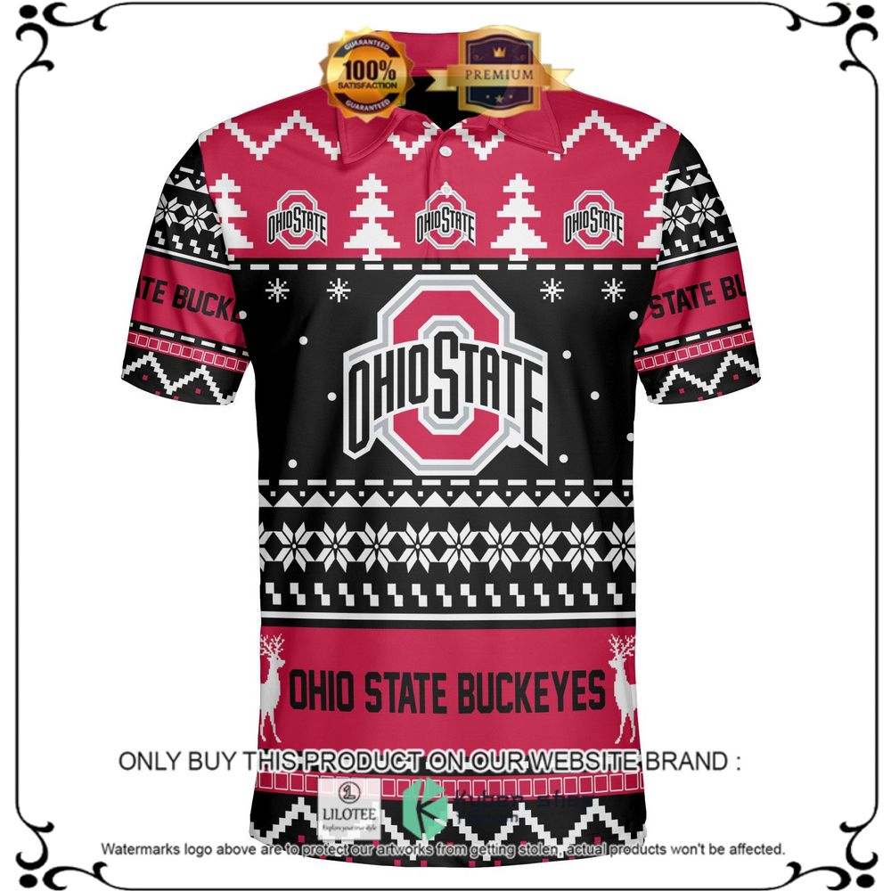 ohio state buckeyes personalized sweater polo 1 3270