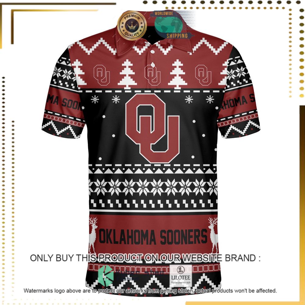 oklahoma sooners personalized sweater polo 1 18802