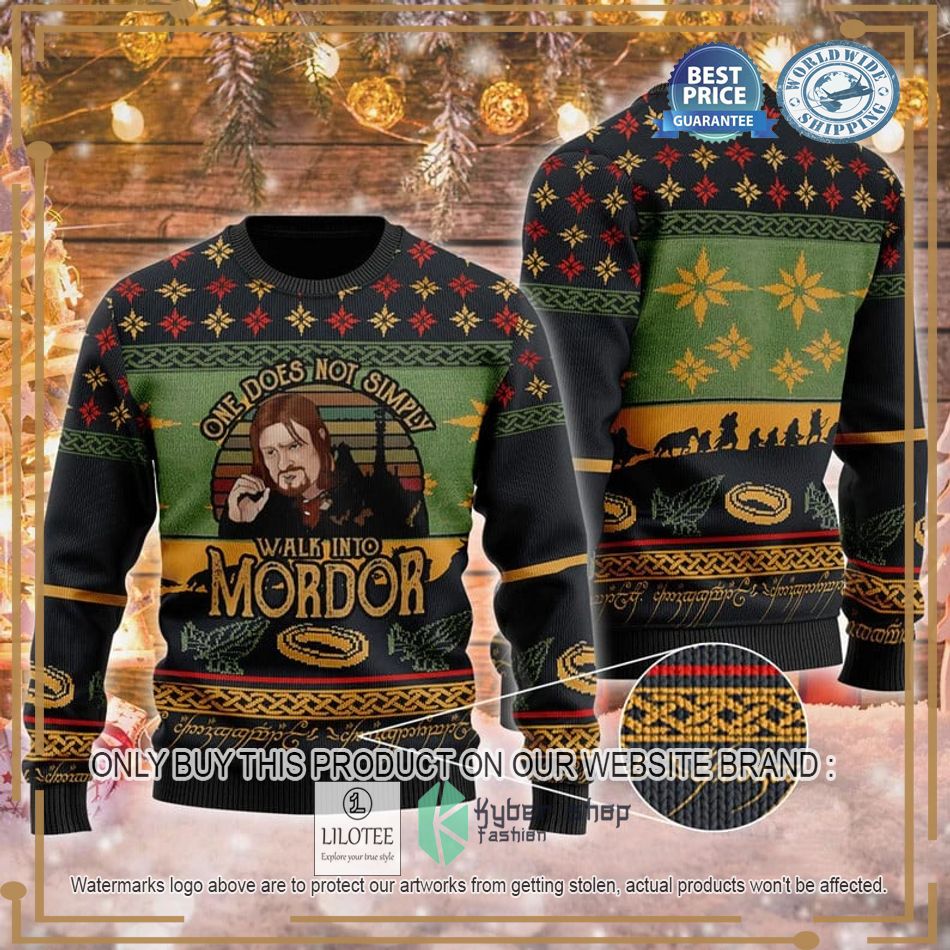 one does not simply walk into mordo ugly sweater 1 18795