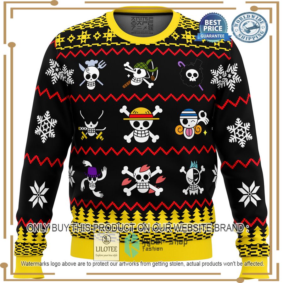 one piece one piece flags christmas sweater 1 20903